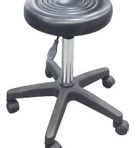 Tabouret sans dossier à hauteur variables sur roues