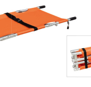 Brancard pliable en quatre