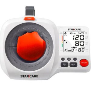TENSIOMETRE AUTOMATIQUE POUR PHARMACIE ET CLINIQUE AVEC ECRAN LCD, IMPRIMANTE CONNECTE, BRASSARD 28-42CM MARQUE STARCARE